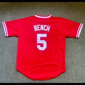 Cincinnati Reds Johnny Bench Jersey